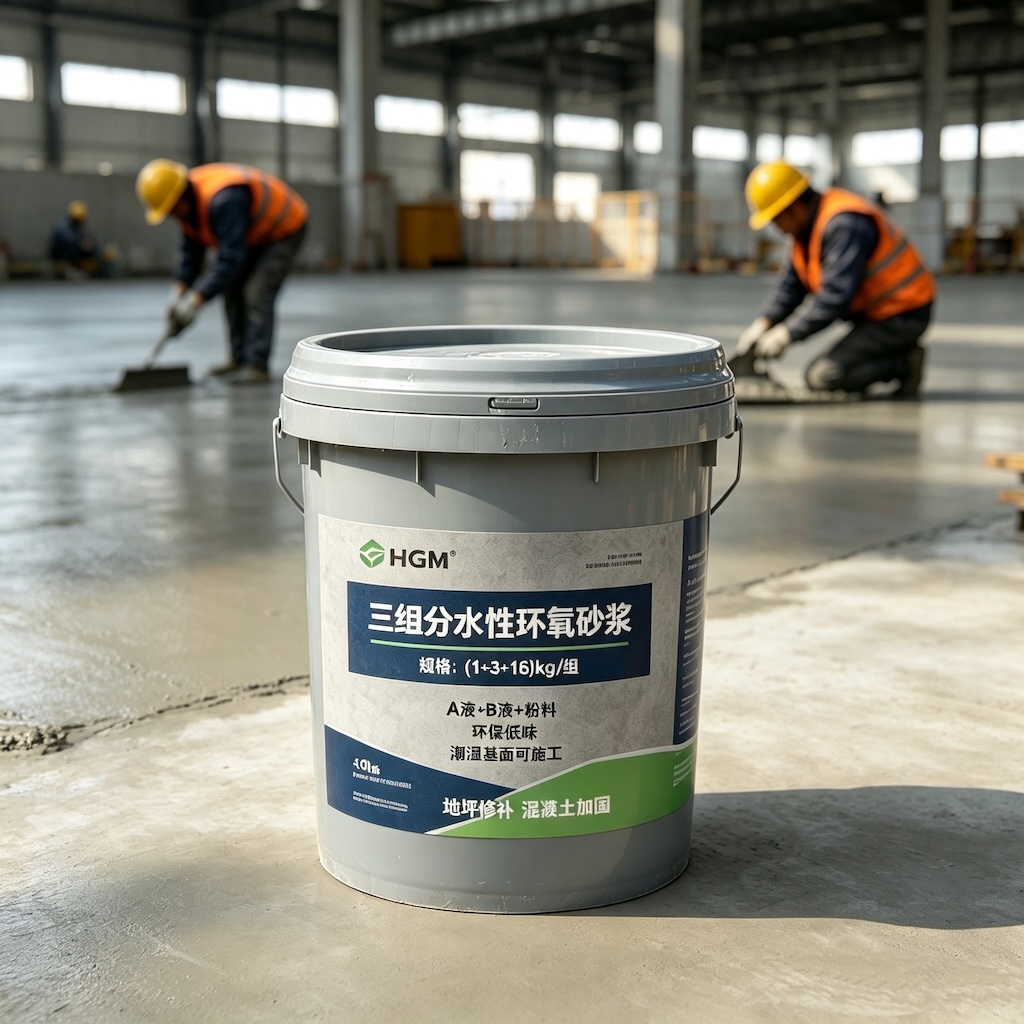 沿滩三组份水性环氧砂浆